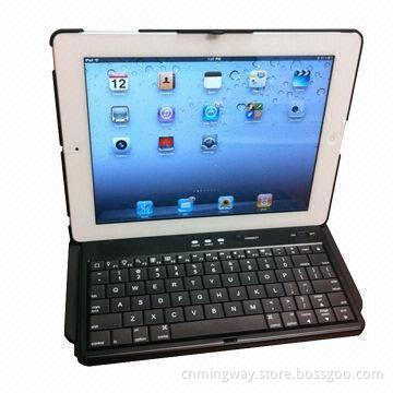 Bluetooth Keyboard Case for iPad 2, with 360° Rotation